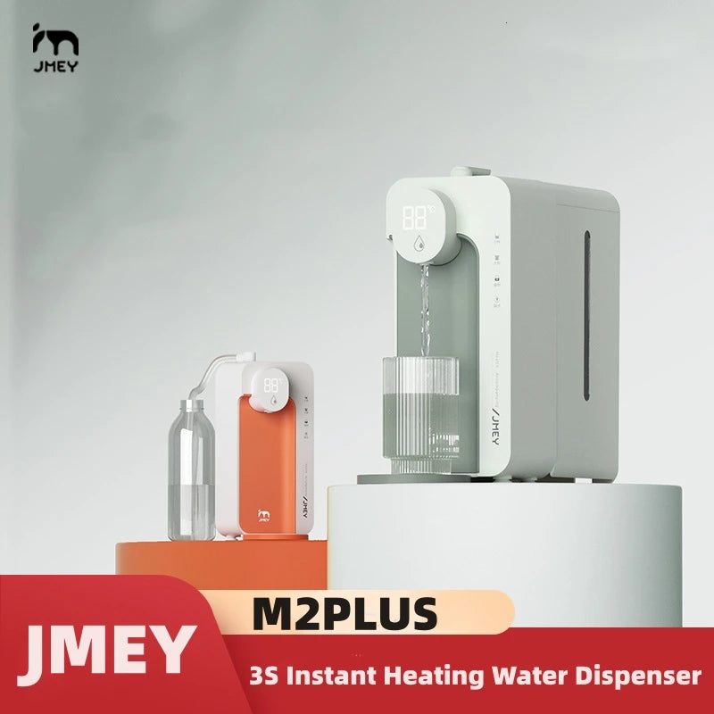 JMEY 3S Instant Heating Water Dispenser M2PLUS 2 in 1 Electric Water Pump Dispenser 16 Gear Temperature Home Water Heater