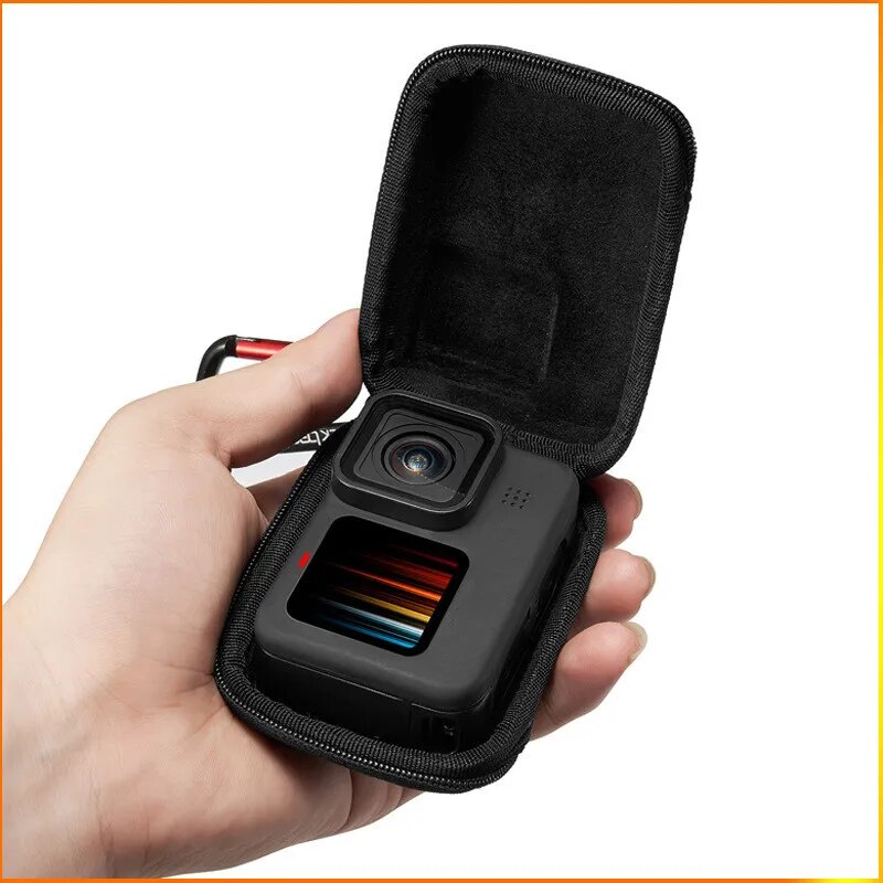 Storage Bag Case for GoPro Hero 12 11 10 9 8 7 6 Portable Mini Box Sport Camera Waterproof Protective Case for GoPro Accessories