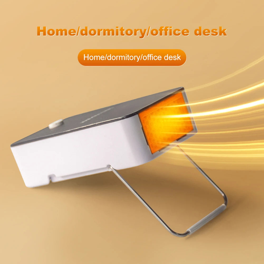 Portable Electric Heater Desktop Hand Warmer Space Warm Air Blower Mini Fan Heater For Dormitory Home Heaters Winter Heating Fan