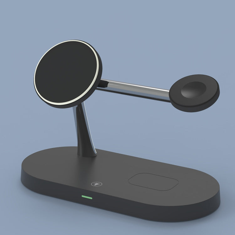 5 in 1 Magnetic Wireless Chargers Stand For iPhone 13 14 Charger Dock Station for Airpods Pro Wireless Charger With night light