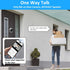 Smart Tuya WiFi Peephole Camera 1080P 2.4G Automatic Sensing Door Eye Camera 4.3 Inch Digital Door Viewer Video Doorbell at Home