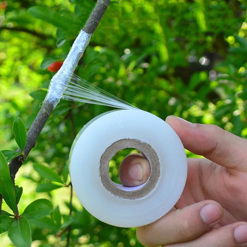 Garden Tools Fruit Tree Secateurs Engraft Branch  Gardening bind belt PVC tie Environmentally  Biodegradab Grafting Tape Drtools