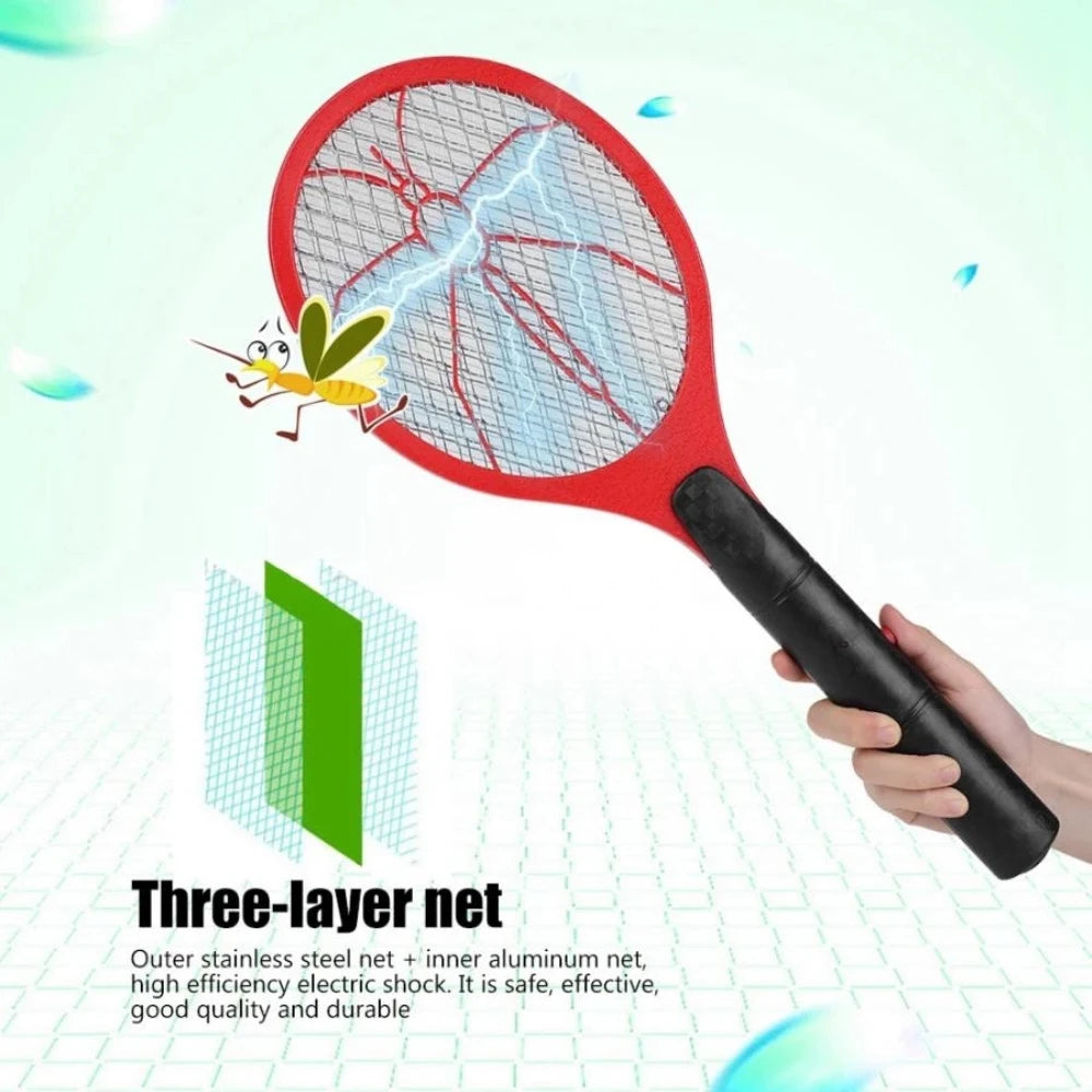 Mosquitos Killer Battery Power Insects Killer For Bedroom Swatter Racket Bug Insect Fly Fly Swatter Trap Cordless Portable