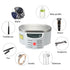 600ML Ultrasonic Cleaner Digital Ultrasonic Bath Jewelry Watches Glasses Circuit Board Cleaning Ultrasonic Cleaner Machine 220V