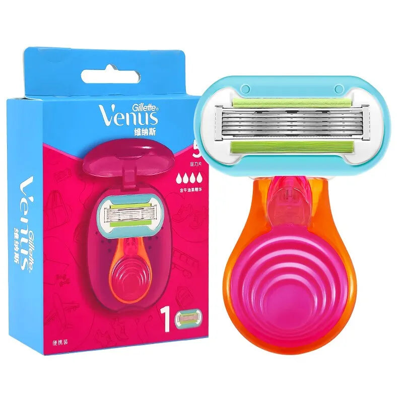 Gillette Venus Razor for Women Girls Ultra Thin Layers Blade with Lubricating Soap Safty Razor Shaving & Hair Removal