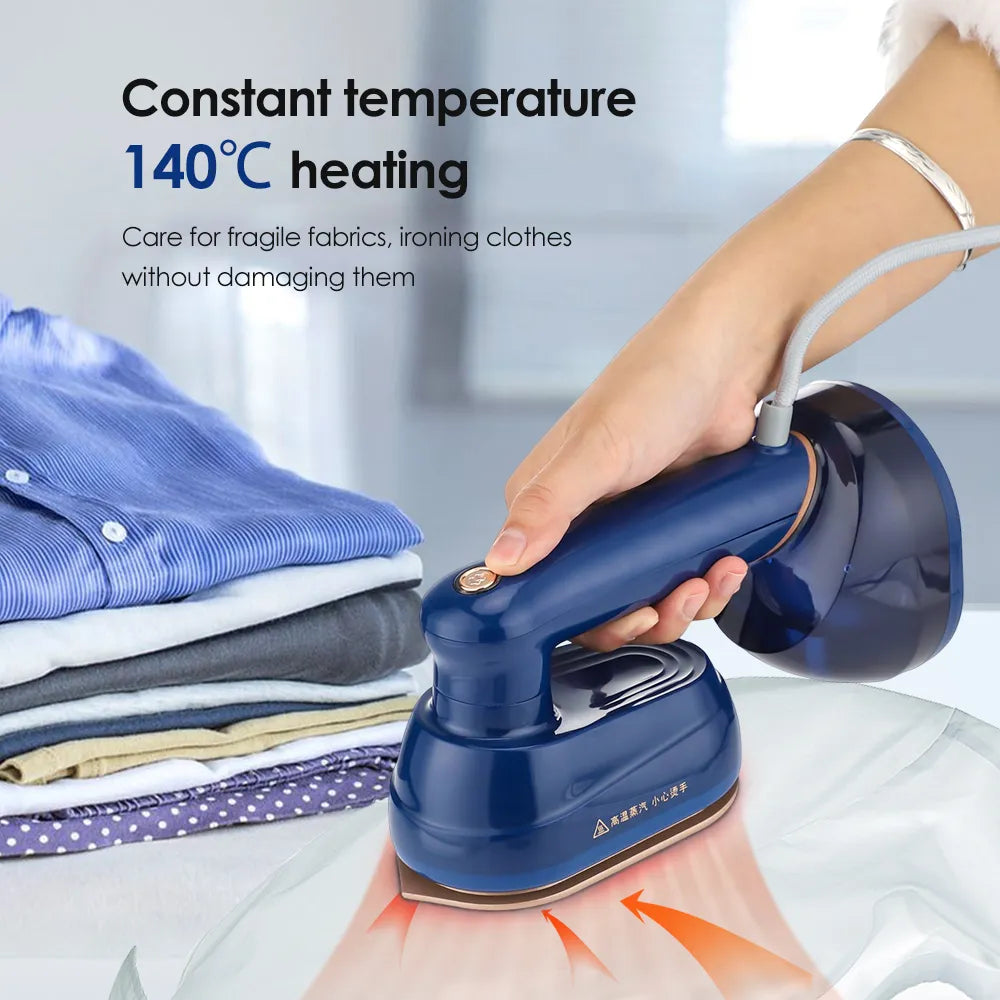 Vertical Steam Iron for Clothes Portable Ironing Iron Home Clothing Garment Steamer Manual Handheld Rotating Steam Iron Powerful