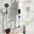 220V 110V Mini Electric Instant Water Heater Tankless 3500/5500W Home Bathroom Shower Fast Heating Hot Water LCD Digital Display