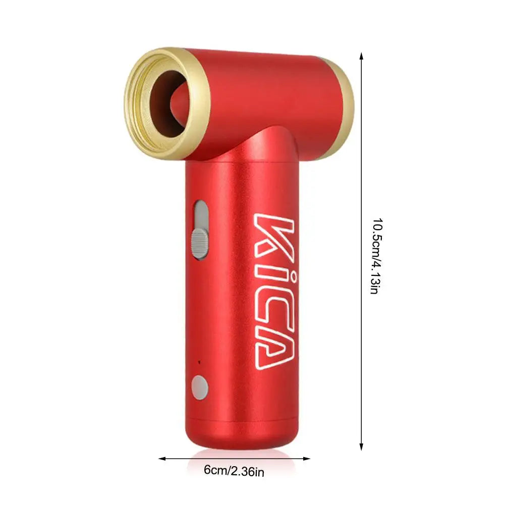 KICA Jetfan 2 Wireless Portable Mini Turbo Fan 101000RPM Powerful Inverter Fan Air Blower Duster PC Car Camera Keyboard Cleaner