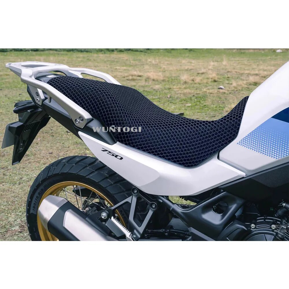 Motorcycle Seat Cover For Honda XL 750 XL750 Transalp 2023 Seat Cover Seat Protect Cushion 3D Airflow Seat Cover Transalp 750XL