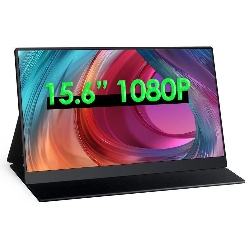 15.6 Inch 4K UHD Touch Screen Portable Monitor 100%sRGB FreeSync HDMI Type-C 3.1 Gaming Moblie Display For XBox PS4/5 Switch PC