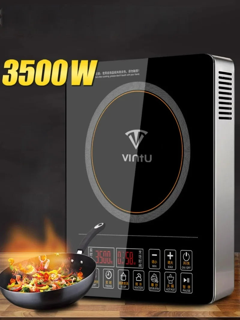Induction Cooker Home 3500W High-power Multi-functional Induction Cooktop Stir-fry Hot Pot Fogão De Indução Cocina Electrica