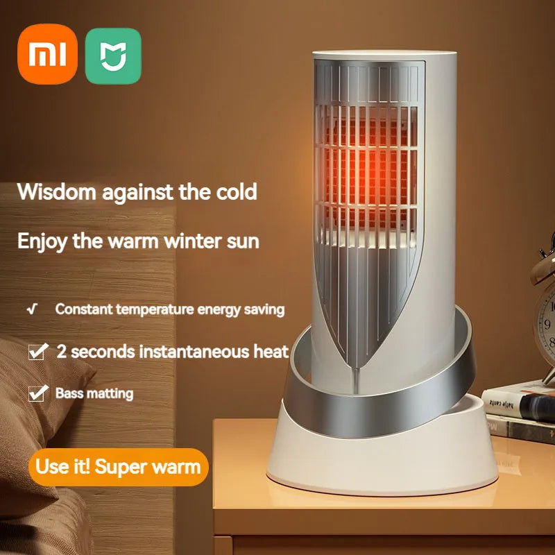 Xiaomi Mijia New Electric Heater Fast Heat Mute Thermostatic Warm Air Blower Portable Heater Warmer Machine Household Winter