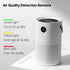 Home Really HEPA Air Purifier Monitor Air Quality Detection Wireless Rechargeable Air Cleaner For Smoke, Pollen, Dust, PM2.5