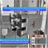Electronic Fingerprint Smart Door Lock Kit Anti-theft Invisible Digital Lock With Remote Controller Waterproof Keypad