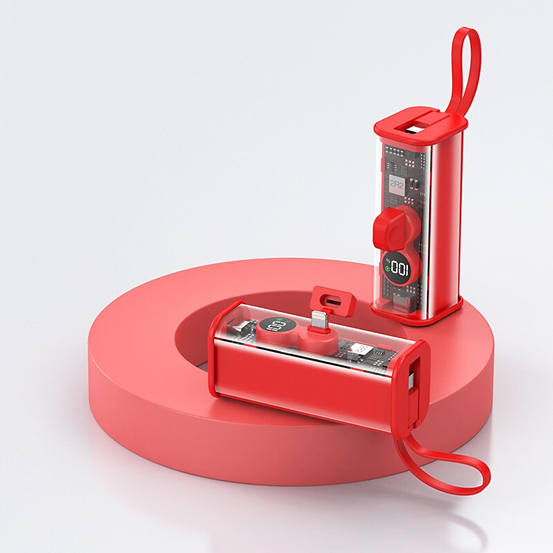 5000mAh Portable Power Bank Mobile Power For Smart Phone With PD20W Fast Charging Mini Power Bank For IPhone 13 14 Samsung S22