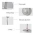 XIAOMI 7200mah Portable Fan USB Rechargeable Remote Control Folding Telescopic Floor Standing Mini Fans for Home Air Conditioner