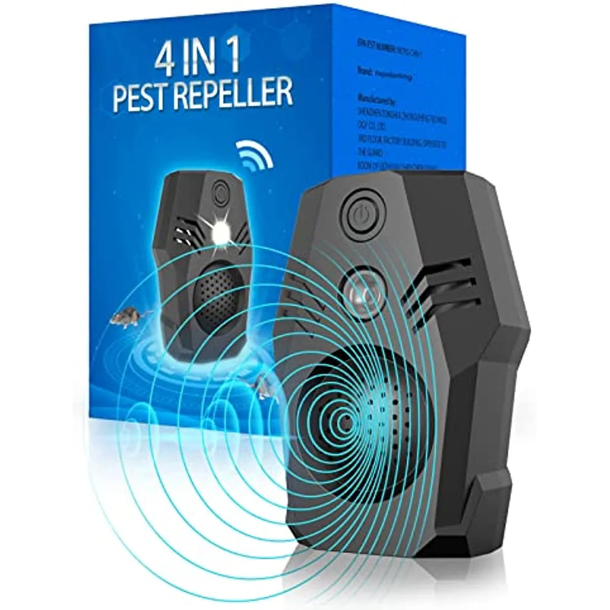 Ultrasonic Electronic Pest Control Rodent Rat Mouse Repeller Mice Mouse Repellent Anti Mouse Repeller Rodent EU UK USPlug