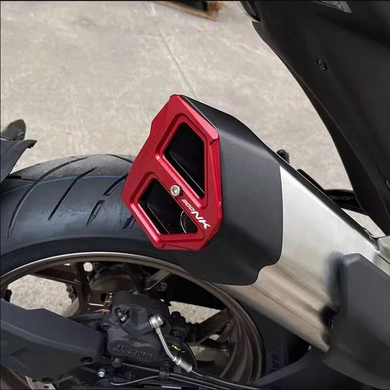 For CFMOTO 800NK Accessiores NK 800 NK800 2023 Motorcycle Exhaust Hood Guards Cover Rear Trim Decorative Cover Pipe Tail End