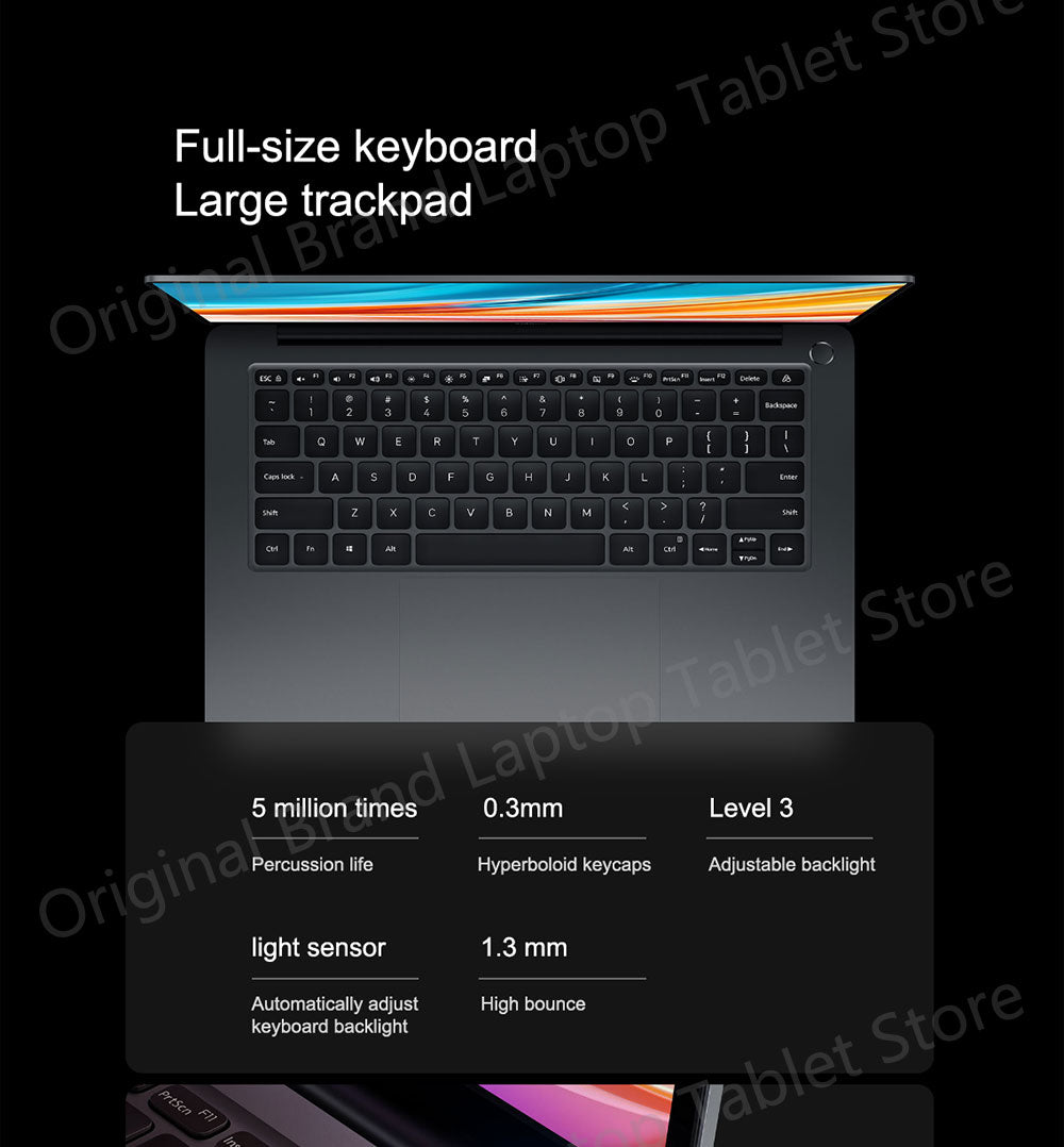 Xiaomi Pro X 14 Gaming Laptop 14 Inch 2.5K 120Hz Ultra Retina Screen Netbook i7-11370H GeForce RTX3050 16GB 512GB Computer
