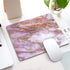 Marble Nordic Style Small Mouse Pad Computer Laptop Mousepad Rectangle Non-slip Rubber Base Deskpad Table Mat Desk Accessories