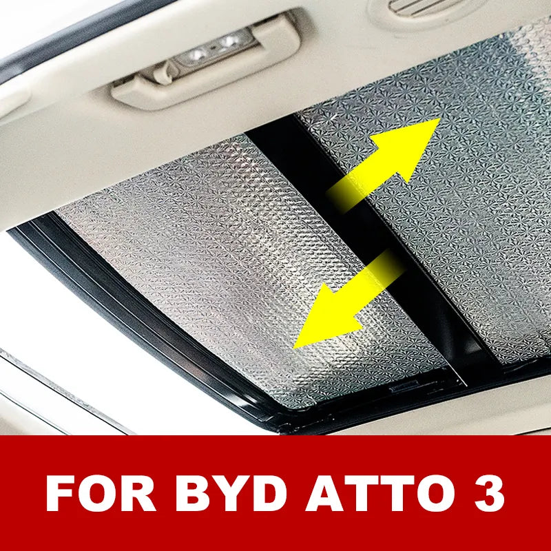 For Byd Atto 3 2022 2023 Sunshades Uv Protection Curtain Sun Shade Film Visor Front Windshield SIde Windows Cover Protector