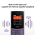 New and Original Nokia 110 4G Feature Phone 1.8" Dual SIM Cards Bluetooth 5.0 FM Radio 1450mAh Battery Rugged Push-button Phone