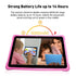 Cwowdefu 10.1 Inch Children Tablets Android 12 Quad Core 4GB 64GB WIFI6 6000mAh Learning Tablets for Kids Toddler WIth Kids APP