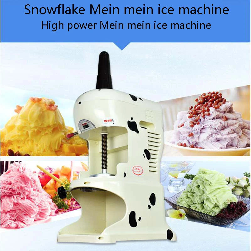 PBOBP Wireless Electric Ice Shaver Charging Ice Crusher Portable Ice Slush Maker Home Snow Cone Smoothie Ice Making Machine