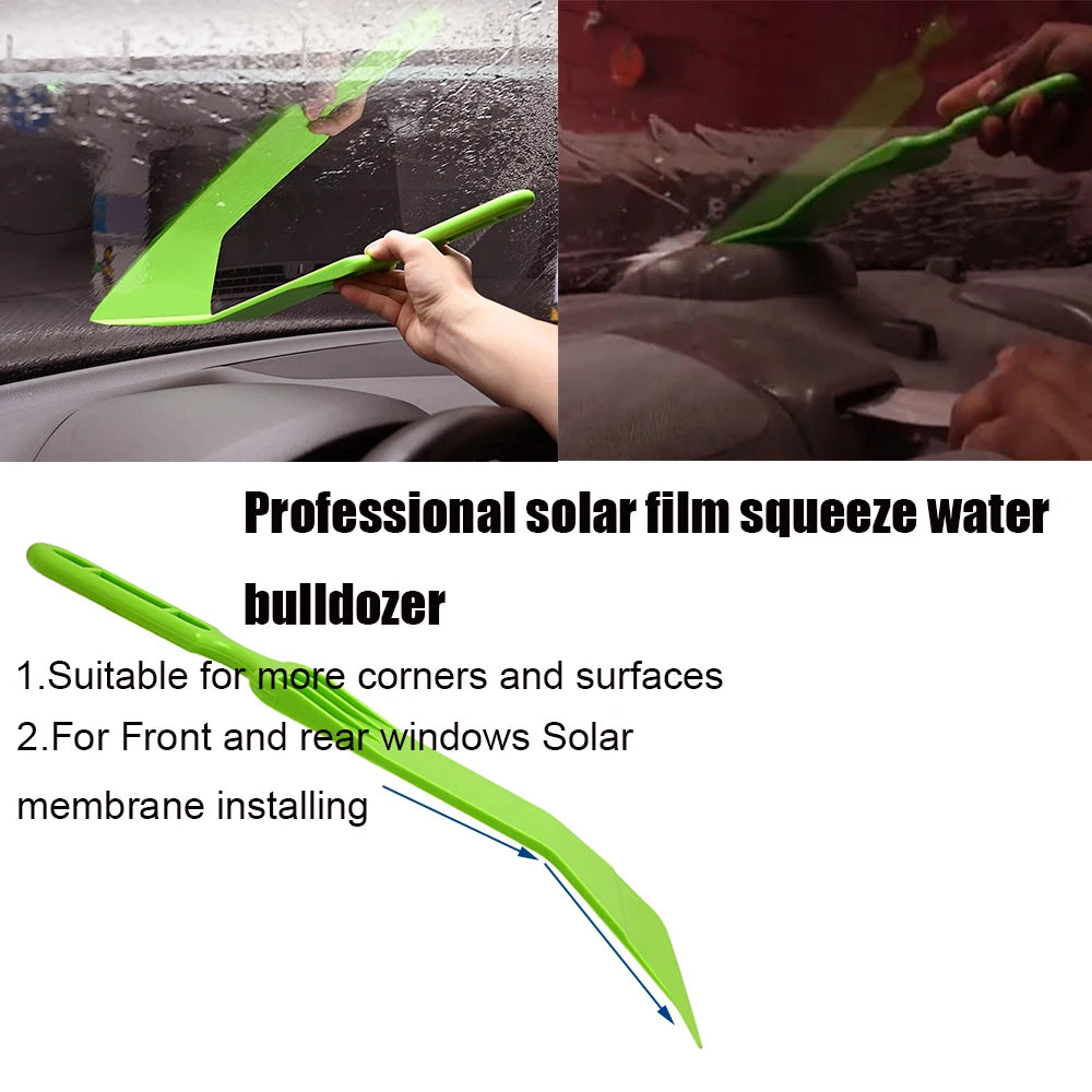 TOFAR Long Squeegee Front Rear of Car Window Tinting Foils Solar Protection Installation Tool Windshield Clean Bulldozer Scraper