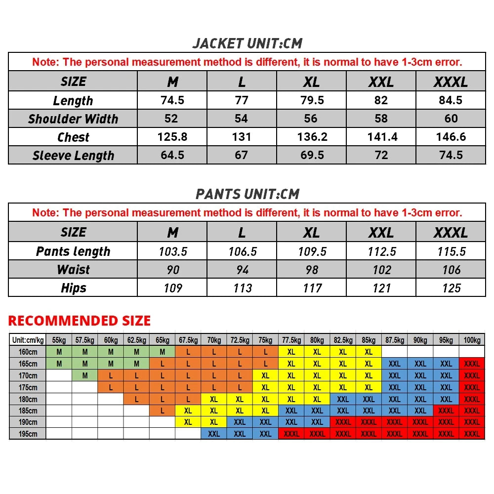 Motorcycle Jackets Pants Men Suit Riding Racing Jacket Keep Warm Liner Moto Jacket Windproof Motorbike Clothing Protection Soft