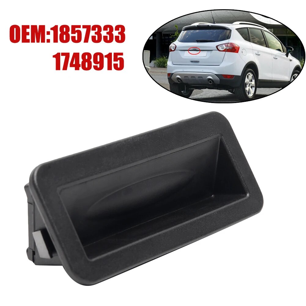 Rear Trunk Tailgate Boot Switch For Car Release Replacement ABS Plastic Accessories For Ford Fiesta MK7 2008-17