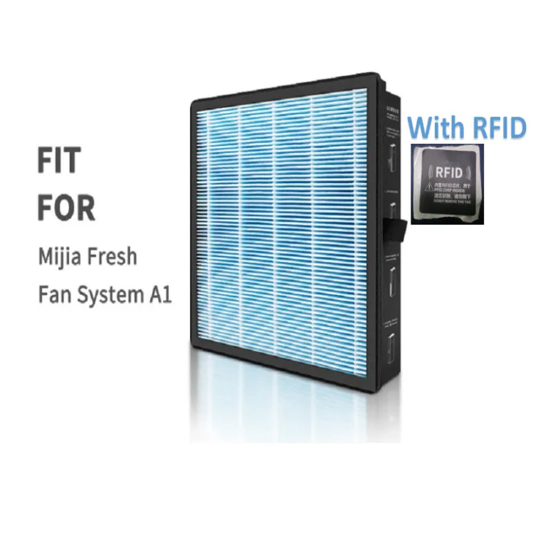 Air Purifier Filter For Xiaomi Mijia A1 Fresh Fan System MJXFJ-150-A1 Medium Efficiency High Efficiency Composite Filter 258*258