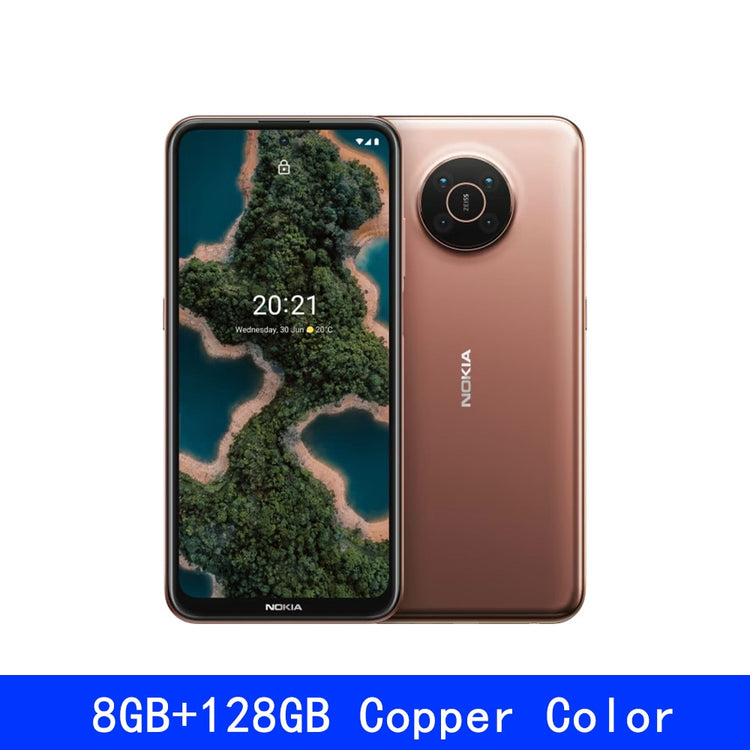 Nokia X20 5G Smartphone 6.67 inch FHD+ Display 8GB 128GB 4470mAh Battery Snapdragon 480 64MP Quad Camera 32MP Selfie 2 SIM Card
