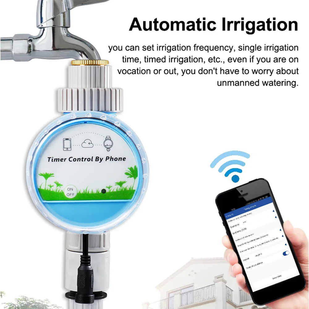 Irrigation Bluetooth WiFi Gateway Flower Watering Controller Timing Watering Artifact Automatic Smartphone Remote Timer