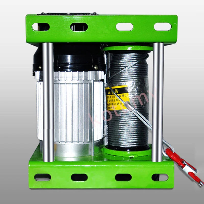 Electric Hoist 400kg/600kg Electric Winch Steel Electric Lift 220V With Wireless Remote Control 12m/min