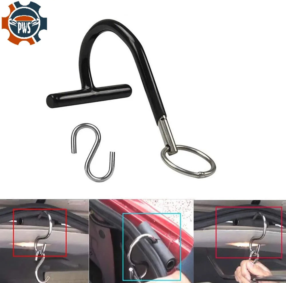Car body Paintless Dent Removal Tools Hail Rod Hanger W/S-Hook T-Lever Holder Tool Paintless Dent Repair Tools Leverage Tool