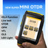 Mini OTDR Active Fiber Live Test 1550nm 20dB Optical Fiber Reflectometer Touch Screen OPM VFL OLS iOLA  Event Map Fiber Tester
