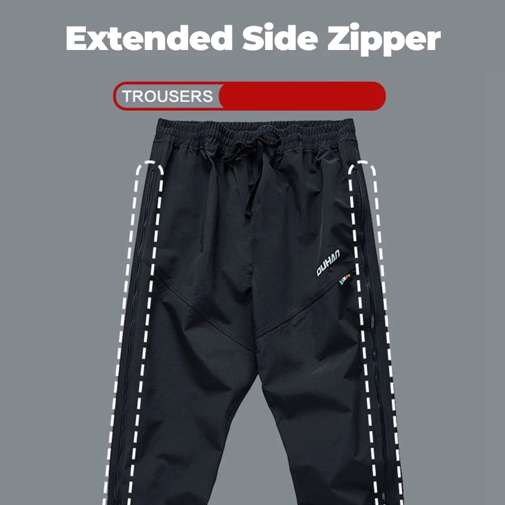 KEMIMOTO Motorcycle Raincoat Jacket Pants Reflective Off-road Moto Suit Racing Suits Motorcycle Jacket Men Rainproof Waterproof