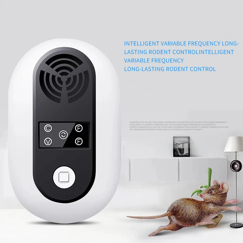 Lntelligent Ultrasonic Rat Pest Repeller Electronic Mouse Mosquito Insect Killer Household Spiders Pest Rodents Control Device