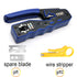 YPAY rj45 crimper network tools pliers cat5 cat6 8p rg rj 45 ethernet cable Stripper pressing wire clamp tongs clip rg45 lan