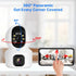Hiseeu 4MP Dual Lens WiFi Baby Monitor PTZ Camera Indoor Tracking Motion Video Surveillance Cameras Security Smart Home Alexa