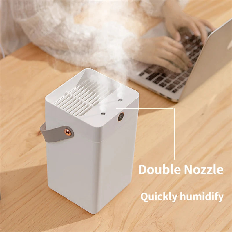 Xiaomi Air Humidifier Essential Oil Diffuser Humidity Digital Display Aromatherapy Portable Humidifiers Diffusers Double Nozzle