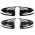 Carbon Fiber Car Side Rearview Mirror Cover Shell for Mercedes-Benz W205 W213 X253 C E GLC GLA GLB Class