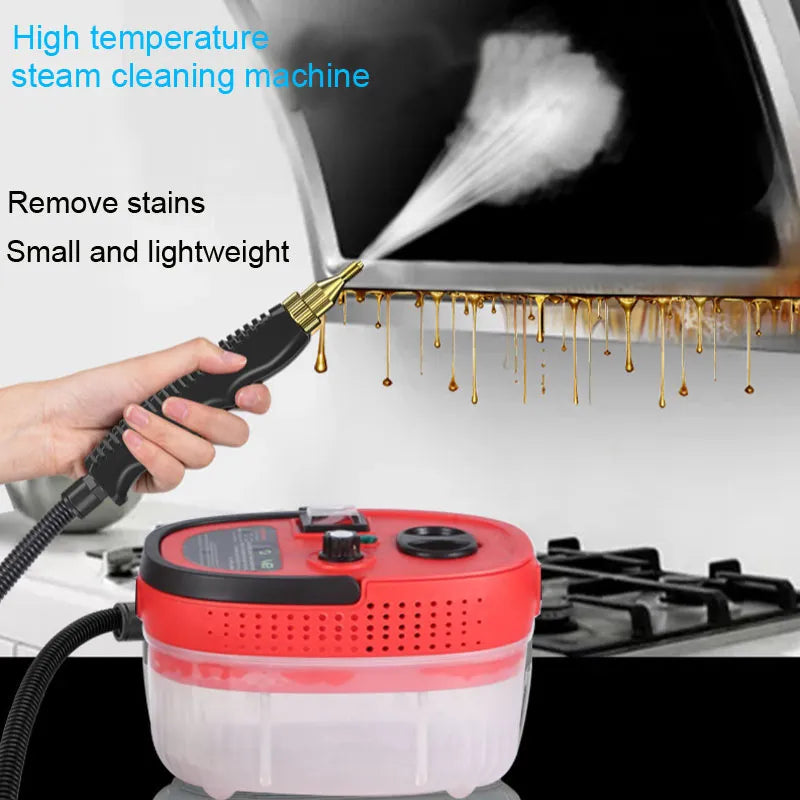 2500W 1200ml High Temperature Pressure Steam Cleaner Air Conditioner Hood Kitchen Car Steaming Cleanering Machine sterilize tool