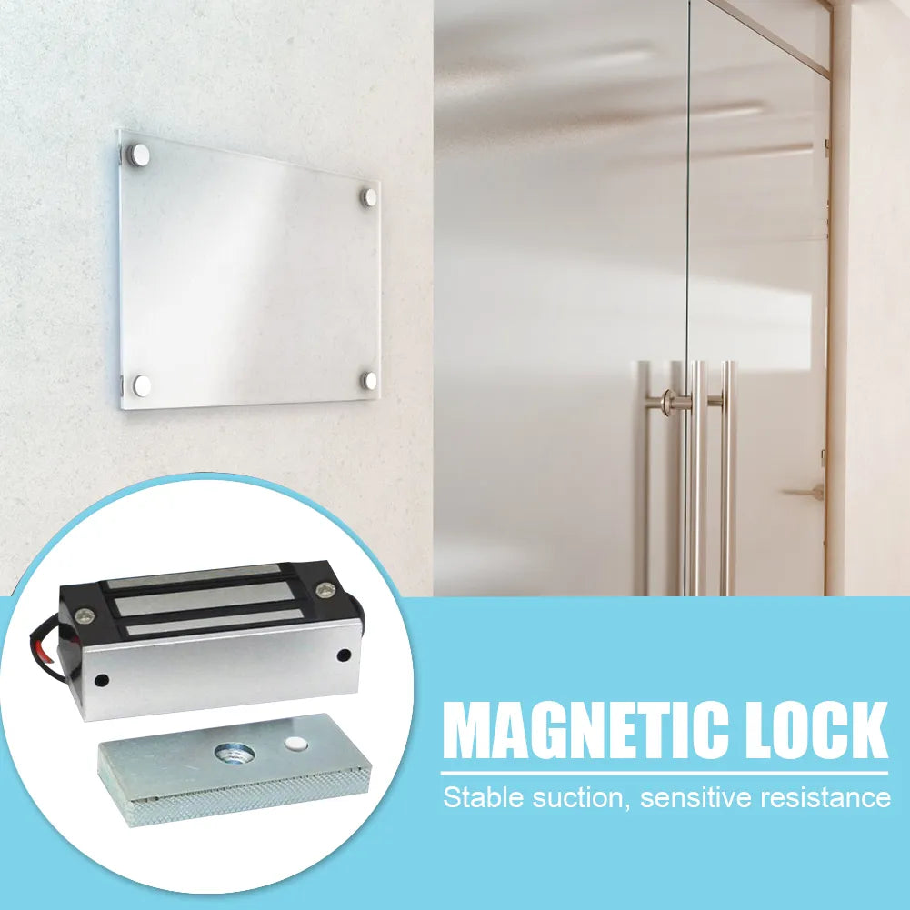 60kg/132lbs Holding Force Electromagnetic Lock DC12V Access Control Electric Magnetic Door Lock