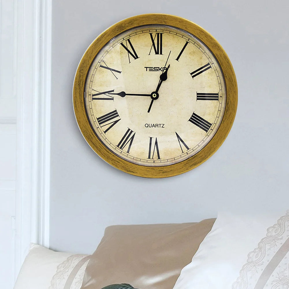 Jewelry Clock Safety Box Office Security Vintage Home Wall Hanging Storage Secret Pointer Watch Cash Retro