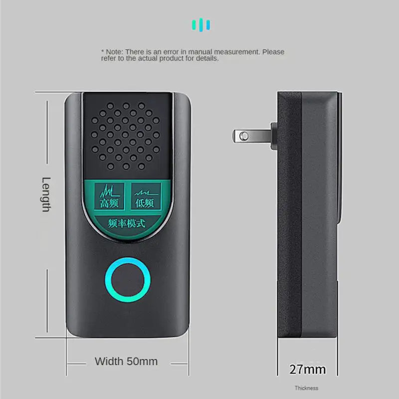 Ultrasonic Rat Repellent Anti Rat Pest Insect Electronic Ultrasonic Pest Control Mosquito Killer Only Chinese plug specification