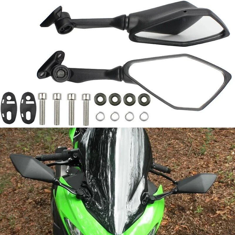 Ninja650 Motorcycle Foldable Rear View Side Mirrors For Kawasaki Ninja 650 2015-2022