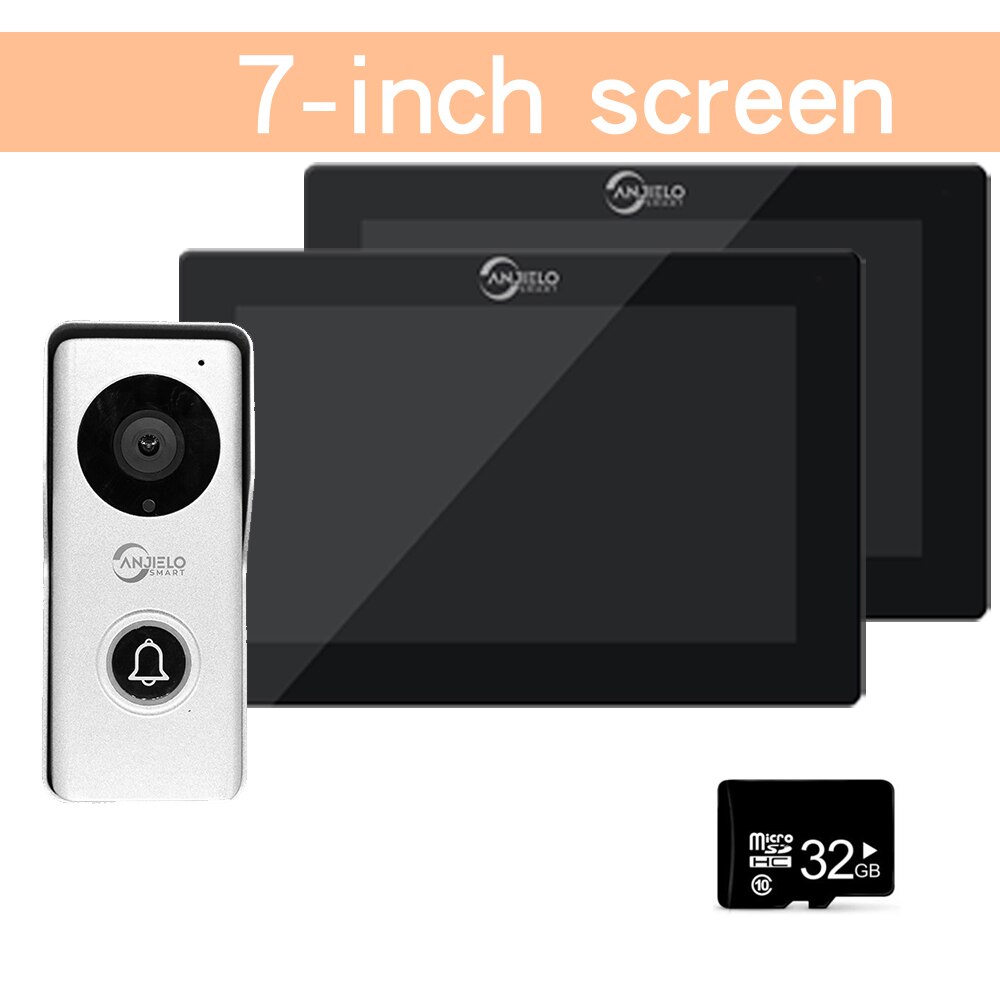 Smart Wifi 1080P Video Intercom for Home Touch Screen Interphone Residential Doorbell Apartment 인터폰한국형 Tuya Videophone 10 Inch 7