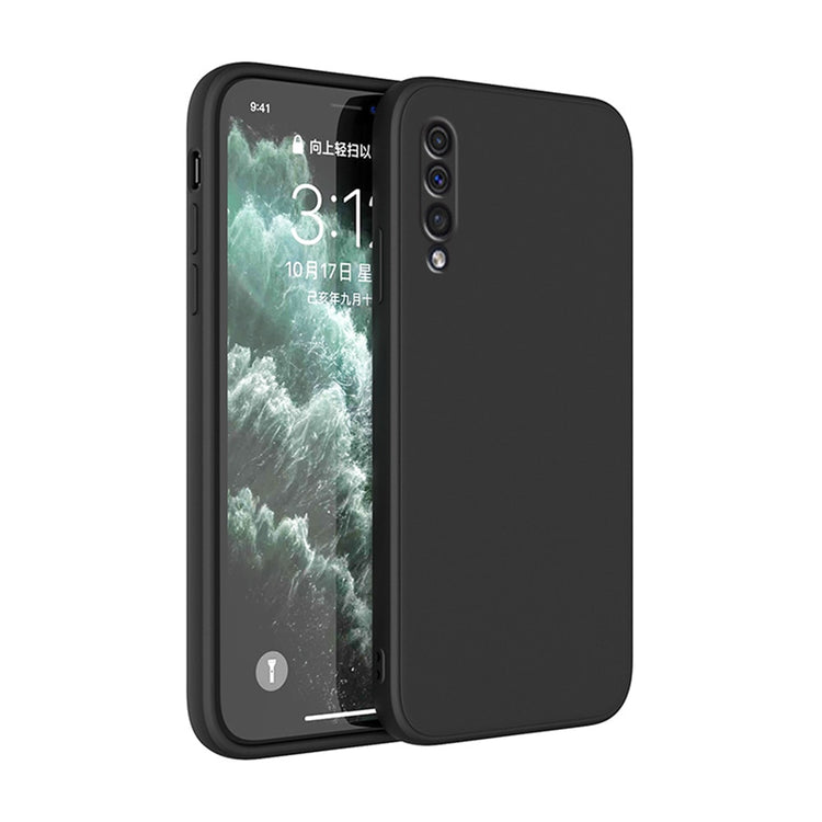 Camera Protect Soft Phone Case for Samsung Galaxy A30S A50 A50S A70 Original Liquid Silicone Couples Cover A 30 50 70 S E